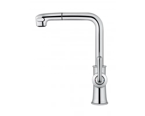 Смеситель для кухни с выдвижным изливом WONZON & WOGHAND, Хром (WW-88439008A-CR)