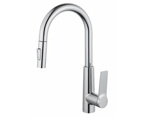 Смеситель для кухни с выдвижным изливом WONZON & WOGHAND, Хром (WW-A20782-CR)