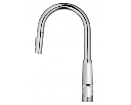 Смеситель для кухни с выдвижным изливом WONZON & WOGHAND, Хром (WW-A20782-CR)