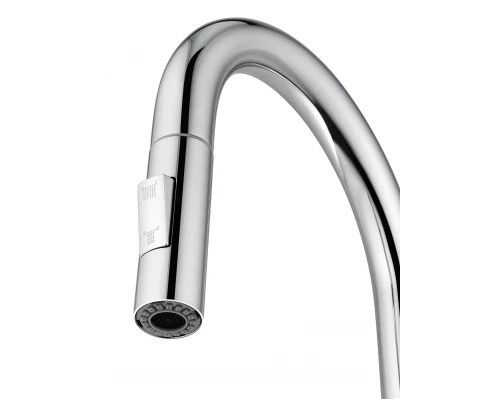 Смеситель для кухни с выдвижным изливом WONZON & WOGHAND, Хром (WW-A20782-CR)