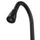 Смеситель для кухни с выдвижным изливом WONZON & WOGHAND, Черный матовый (WW-AE54123-MB)