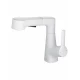 Смеситель для раковины с выдвижным изливом WONZON & WOGHAND, Белый матовый (WW-121B108-MW)