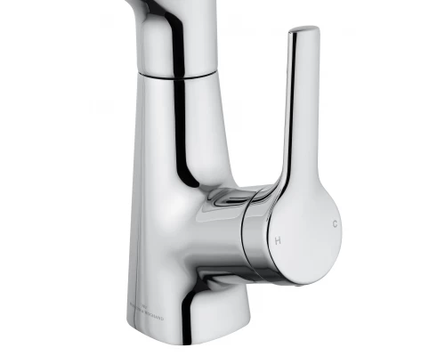 Смеситель для раковины с выдвижным изливом WONZON & WOGHAND, Хром (WW-121B108-CR)