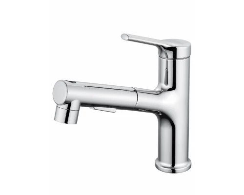 Смеситель для раковины с выдвижным изливом WONZON & WOGHAND, Хром (WW-A40862-CR)