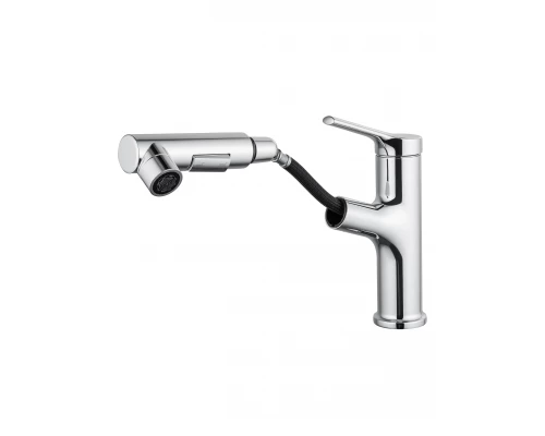 Смеситель для раковины с выдвижным изливом WONZON & WOGHAND, Хром (WW-A40862-CR)