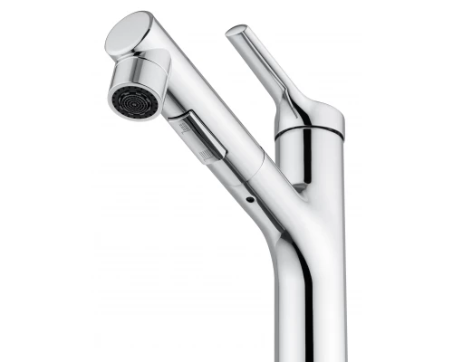 Смеситель для раковины с выдвижным изливом WONZON & WOGHAND, Хром (WW-A40862-CR)