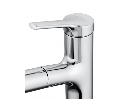 Смеситель для раковины с выдвижным изливом WONZON & WOGHAND, Хром (WW-A40862-CR)