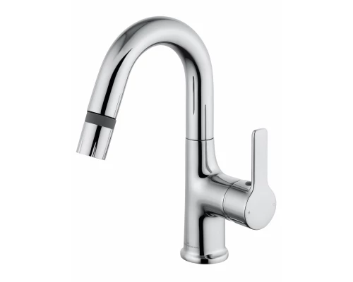 Смеситель для раковины с выдвижным изливом WONZON & WOGHAND, Хром (WW-FE01L212-CR)