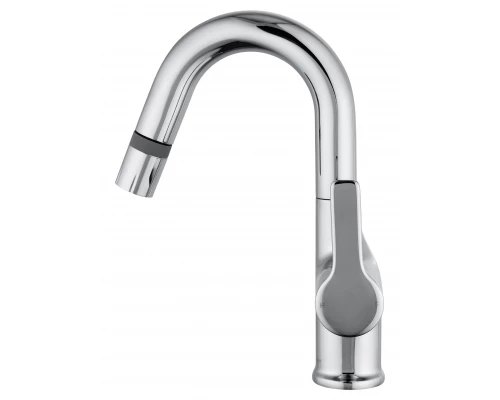 Смеситель для раковины с выдвижным изливом WONZON & WOGHAND, Хром (WW-FE01L212-CR)