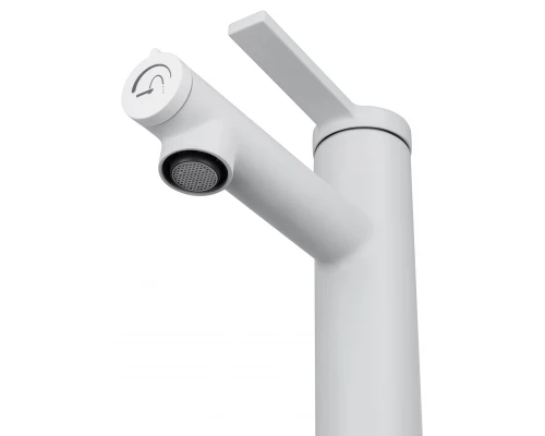 Смеситель для раковины с функцией полоскания WONZON & WOGHAND, Белый матовый (WW-H1017-MW)