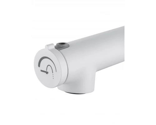 Смеситель для раковины с функцией полоскания WONZON & WOGHAND, Белый матовый (WW-H1017-MW)