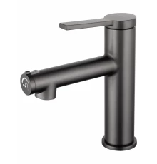 Смеситель для раковины с функцией полоскания WONZON & WOGHAND, Темный графит (WW-H1017-BGG)