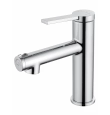 Смеситель для раковины с функцией полоскания WONZON & WOGHAND, Хром (WW-H1017-CR)