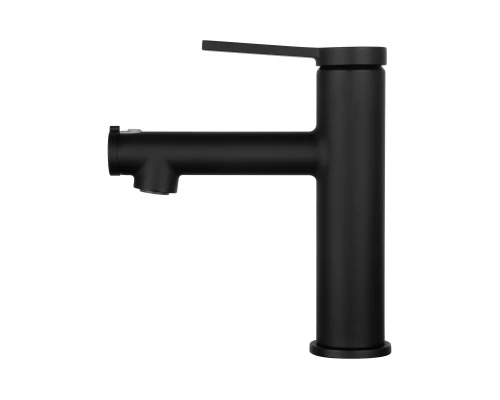 Смеситель для раковины с функцией полоскания WONZON & WOGHAND, Черный матовый (WW-H1017-MB)