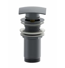 Донный клапан для раковины 1 1/4 WONZON & WOGHAND, Темный графит (WW-88SS08-BGM)