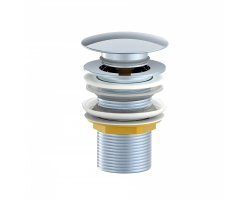 Донный клапан для раковины 1 1/4 WONZON & WOGHAND, Хром (WW-88SS02-CR)