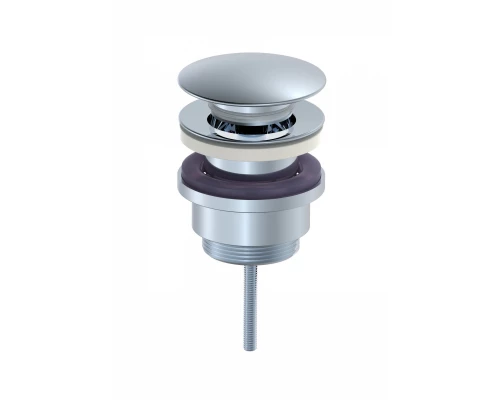 Донный клапан для раковины 1 1/4 WONZON & WOGHAND, Хром (WW-88SS07-CR)