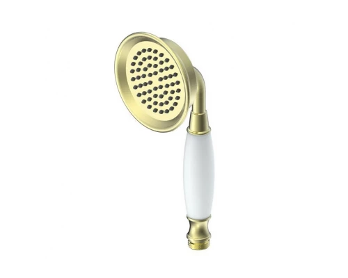 Лейка для душа WONZON & WOGHAND, Брашированное золото (WW-88SC07-BG)