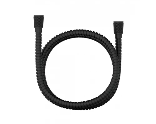 Шланг для душа в металлической оплётке 1500 мм WONZON & WOGHAND, Черный матовый (WW-88RG02-1500-MB)
