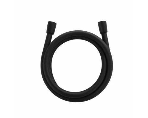 Шланг для душа в силиконовой оплётке 1200 мм WONZON & WOGHAND, Черный матовый (WW-RG01-1200-MB)