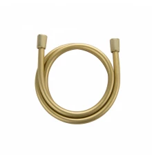 Шланг для душа в силиконовой оплётке 1500 мм WONZON & WOGHAND, Брашированное золото (WW-88RG01-1500-BG)