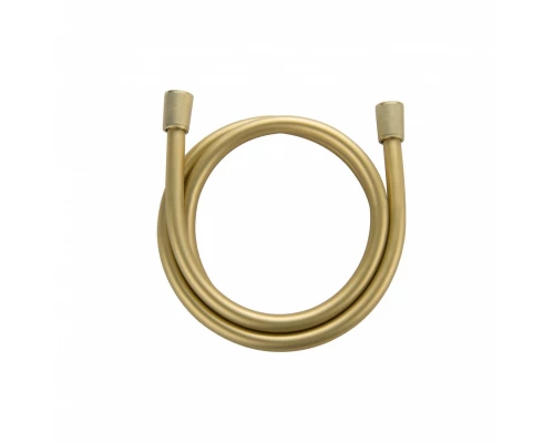 Шланг для душа в силиконовой оплётке 1500 мм WONZON & WOGHAND, Брашированное золото (WW-88RG01-1500-BG)