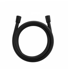 Шланг для душа в силиконовой оплётке 1500 мм WONZON & WOGHAND, Черный матовый (WW-88RG01-1500-MB)