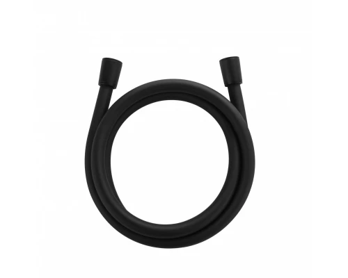 Шланг для душа в силиконовой оплётке 1500 мм WONZON & WOGHAND, Черный матовый (WW-88RG01-1500-MB)