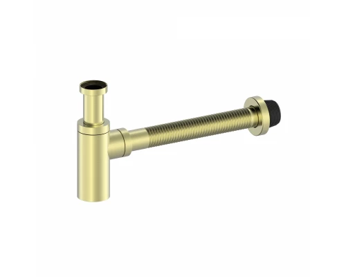 Сифон для раковины WONZON & WOGHAND, Брашированное золото (WW-88SS101-BG)