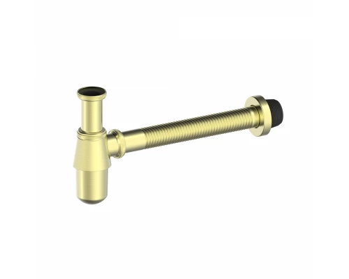Сифон для раковины WONZON & WOGHAND, Брашированное золото (WW-88SS102-BG)