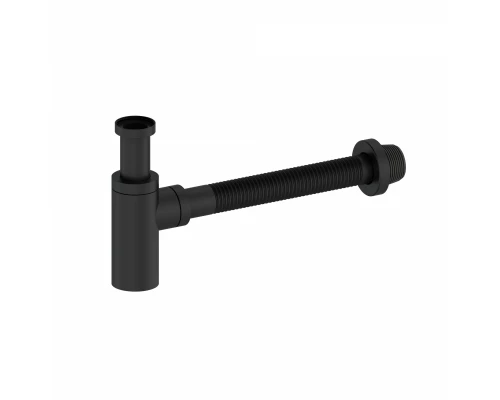 Сифон для раковины WONZON & WOGHAND, Черный матовый (WW-88SS101-MB)