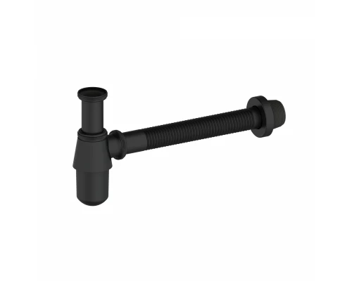 Сифон для раковины WONZON & WOGHAND, Черный матовый (WW-88SS102-MB)