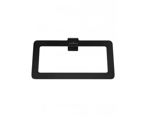 Кольцо для полотенец WONZON & WOGHAND ECLIPSE, Черный матовый (WW-V2201-MB)