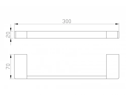 Кольцо для полотенец WONZON & WOGHAND, Хром (WW-9513)