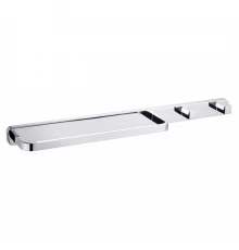 Кольцо для полотенец с 2 крючками WONZON & WOGHAND, Хром (WW-9561)