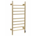 Полотенцесушитель электрический WONZON & WOGHAND BONN, Брашированное золото (WW-AL409-BG)
