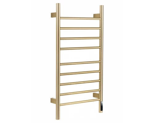 Полотенцесушитель электрический WONZON & WOGHAND BONN, Брашированное золото (WW-AL409-BG)