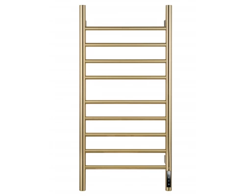 Полотенцесушитель электрический WONZON & WOGHAND BONN, Брашированное золото (WW-AL409-BG)