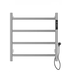 Полотенцесушитель электрический WONZON & WOGHAND BONN, Брашированный никель (WW-AL404-BR)