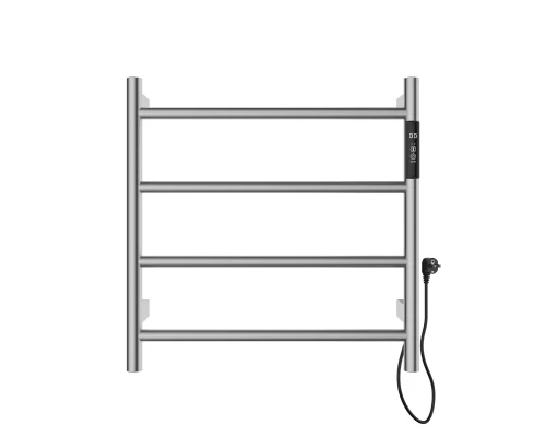 Полотенцесушитель электрический WONZON & WOGHAND BONN, Брашированный никель (WW-AL404-BR)