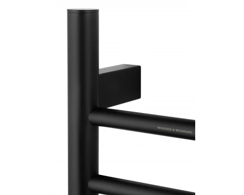 Полотенцесушитель электрический WONZON & WOGHAND BONN, Черный матовый (WW-AL4092-MB)