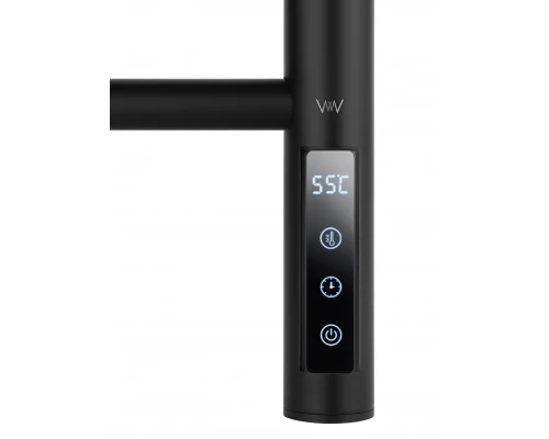 Полотенцесушитель электрический WONZON & WOGHAND BONN, Черный матовый (WW-AL4092-MB)