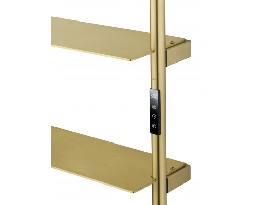 Полотенцесушитель электрический WONZON & WOGHAND DÜSSELDORF, Брашированное золото (WW-A205-BG)