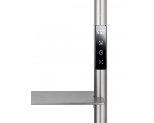 Полотенцесушитель электрический WONZON & WOGHAND DÜSSELDORF, Брашированный никель (WW-A203-BR)