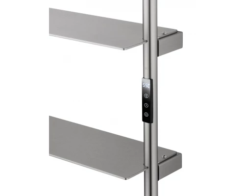 Полотенцесушитель электрический WONZON & WOGHAND DÜSSELDORF, Брашированный никель (WW-A205-BR)