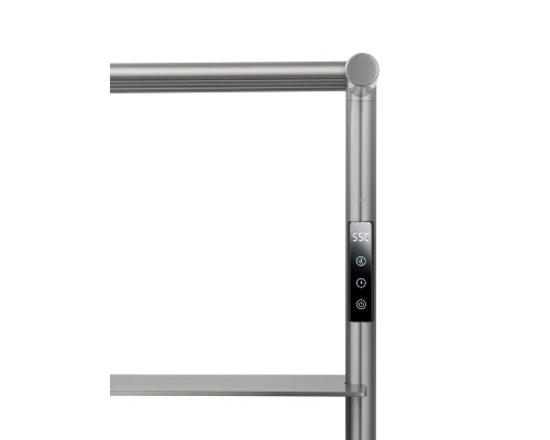 Полотенцесушитель электрический WONZON & WOGHAND DÜSSELDORF, Брашированный никель (WW-A208-BR)