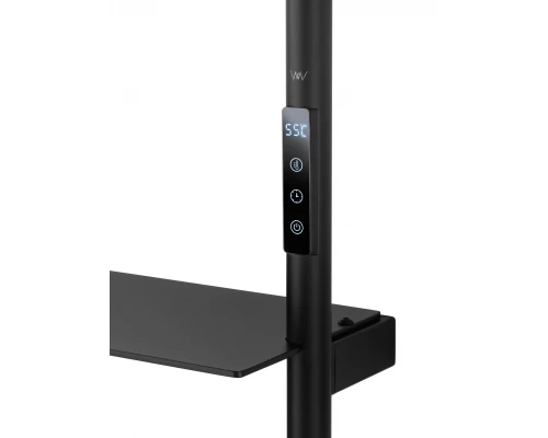 Полотенцесушитель электрический WONZON & WOGHAND DÜSSELDORF, Черный матовый (WW-A203-MB)