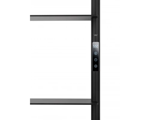 Полотенцесушитель электрический WONZON & WOGHAND DÜSSELDORF, Черный матовый (WW-A205-MB)