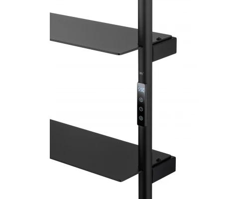 Полотенцесушитель электрический WONZON & WOGHAND DÜSSELDORF, Черный матовый (WW-A205-MB)
