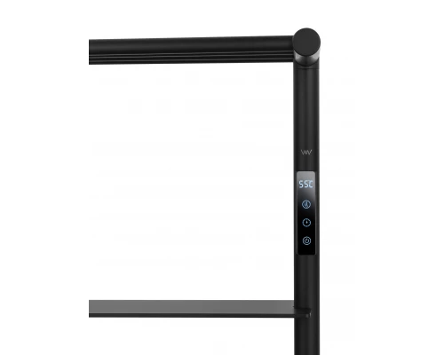 Полотенцесушитель электрический WONZON & WOGHAND DÜSSELDORF, Черный матовый (WW-A208-MB)